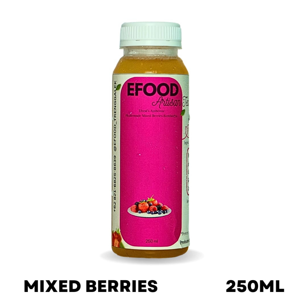 

Kombucha Mixed Berries 250ml by EFOOD