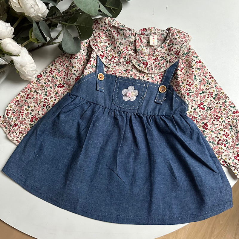 Shaby dress | dress overall anak