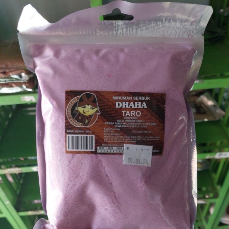 

Serbuk minuman DHAHA taro