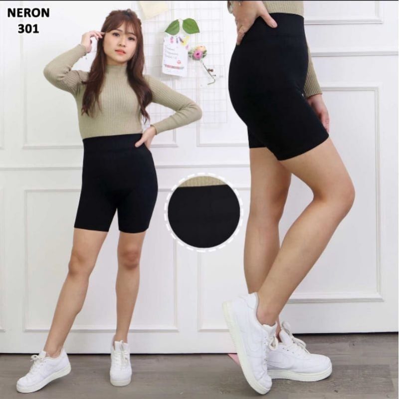 LEGGING WANITA PANJANG POLOS IMPORT NERON 901 / LEGGING HW PREMIUM WANITA / CELANA LEGGING WANITA MUAT DARO BB 45 KG SAMPAI 80KG