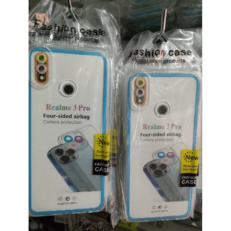 Softcase Realme 3 Pro Silikon Casing Case Bening Transparan Terasfaran Pelindung Camera