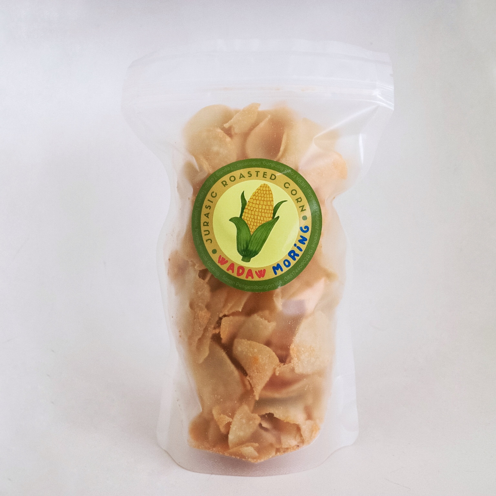 

Jurassic Corn Wadaw Moring - Jajanan Snack Cimol Kering Keripik Bandung