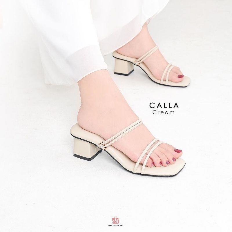 Damelia Melstore Calla Heels Wanita Sandal Wanita