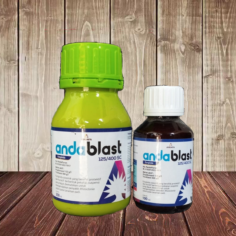 Fungisida Anda Blast Obat Hama Blas Obat Daun Obat Potong Leher Padi - 100ml