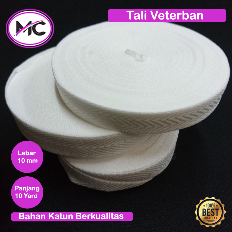 Tali Guling Veterban Rajut Tali Piterban Katun Serbaguna Tali Celana