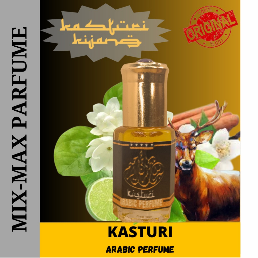 PROMO TERBAIK!!! 10 Botol Kasturi 6 Ml Non Alkohol - Halal