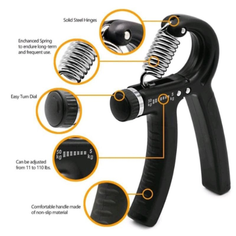 handgrip olahraga alat fitness olahraga otot tangan