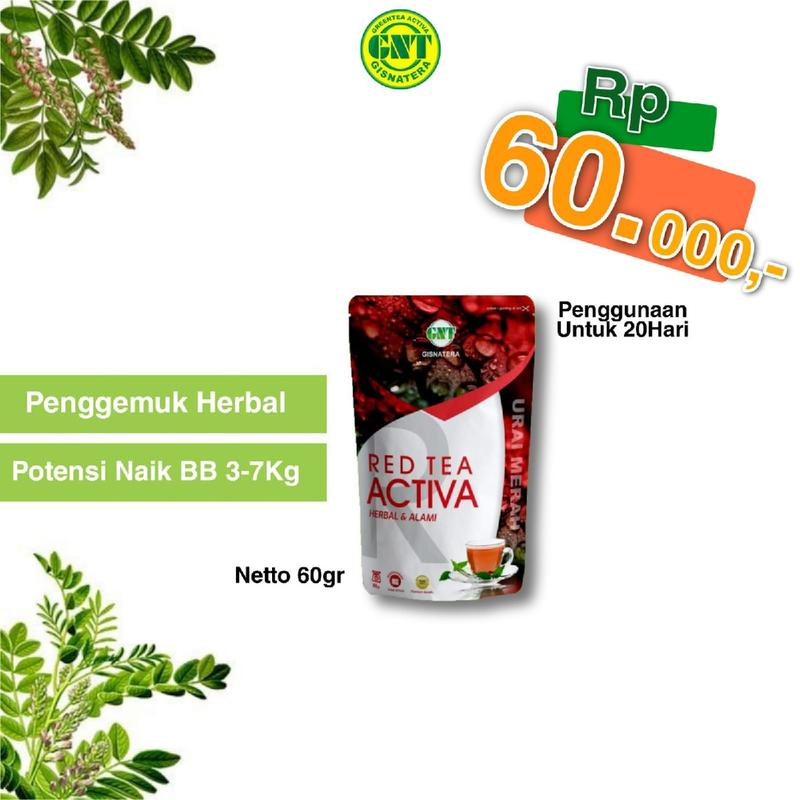 

RED TEA ACTIVA KEMASAN URAI