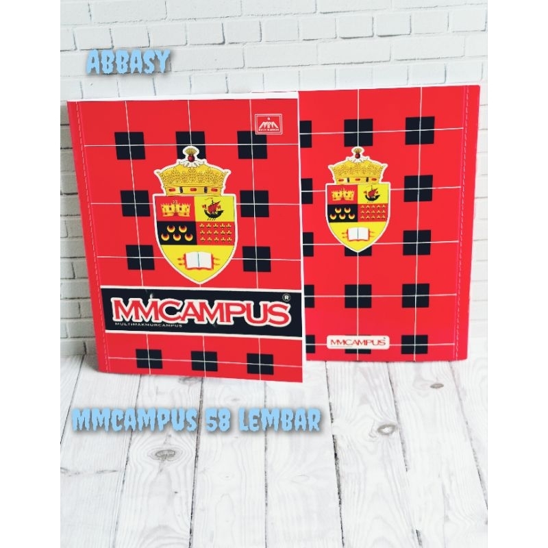 

buku tulis MMCAMPUS isi 58 lembar 1 buku UK kwarto biasa