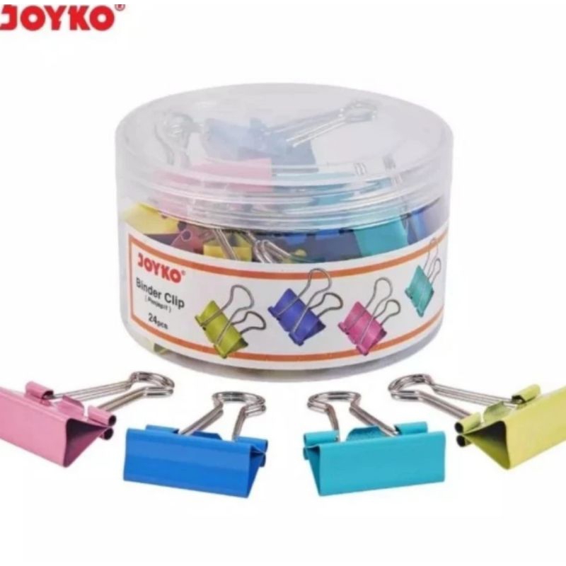 

Binder Clip Joyko Warna Pastel 155 PTL
