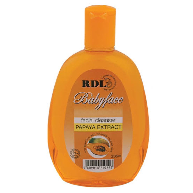 BISA COD - RDL Papaya Babyface Facial Cleanser