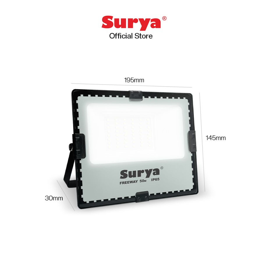 Surya Freeway LED 50 Watt Flood Light / Lampu Sorot