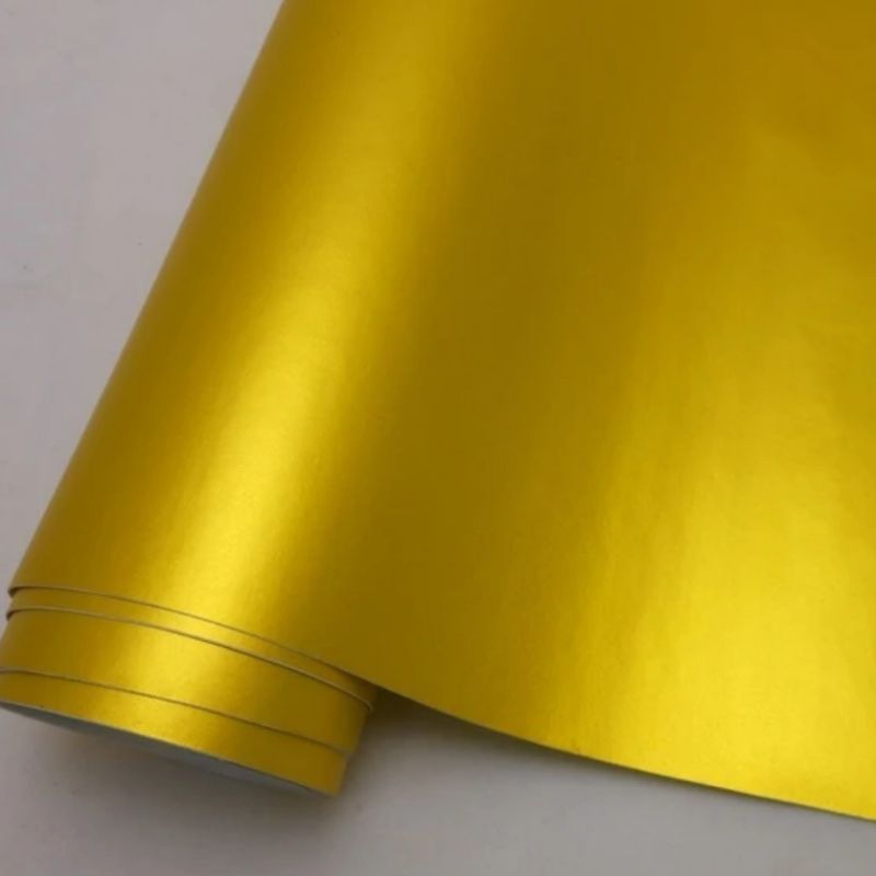 SKOTLET STICKER MOTOR WARNA GOLD KROME DOFF