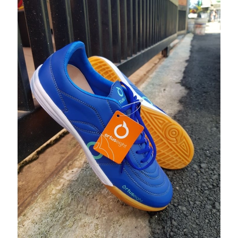 SEPATU FUTSAL ORTUS PRIA DEWASA JOGOSALA BEAST WHITE JAMIN 100% BUNYI CIT-CIT TERBARU