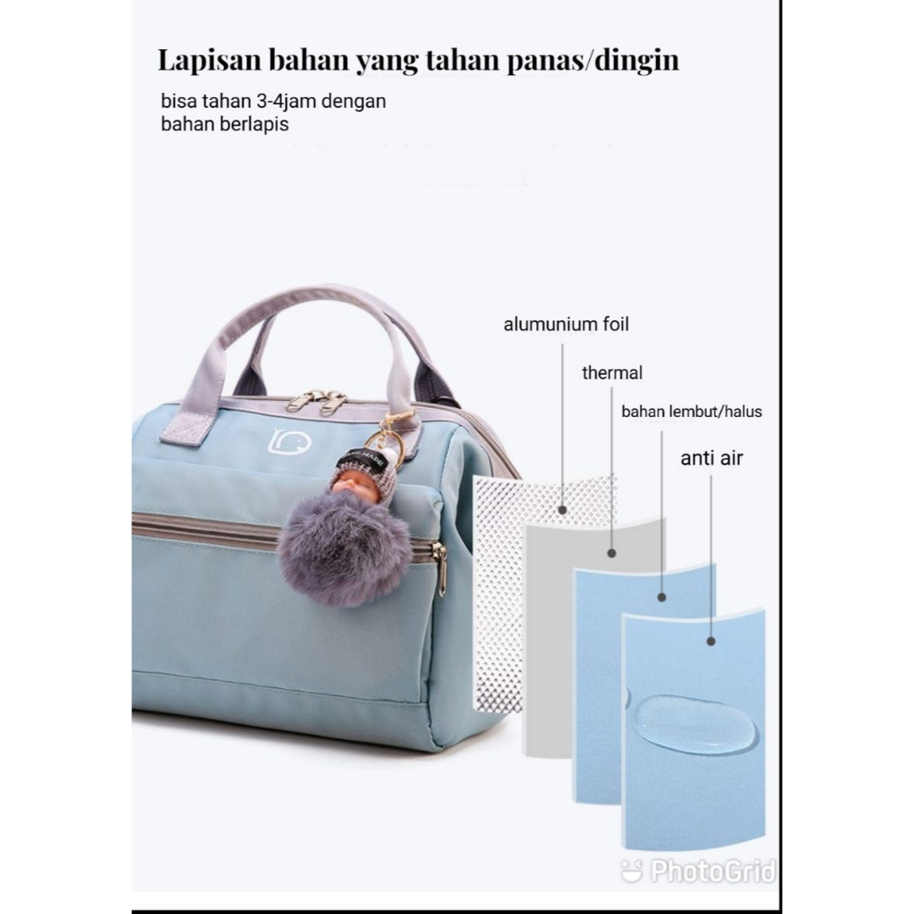 7.7 BIG SALE !! TAS SELEMPANG / COOLERBAG / LUNCH BOX / HELUOBOBO / NEW SERIES/TAS ASI