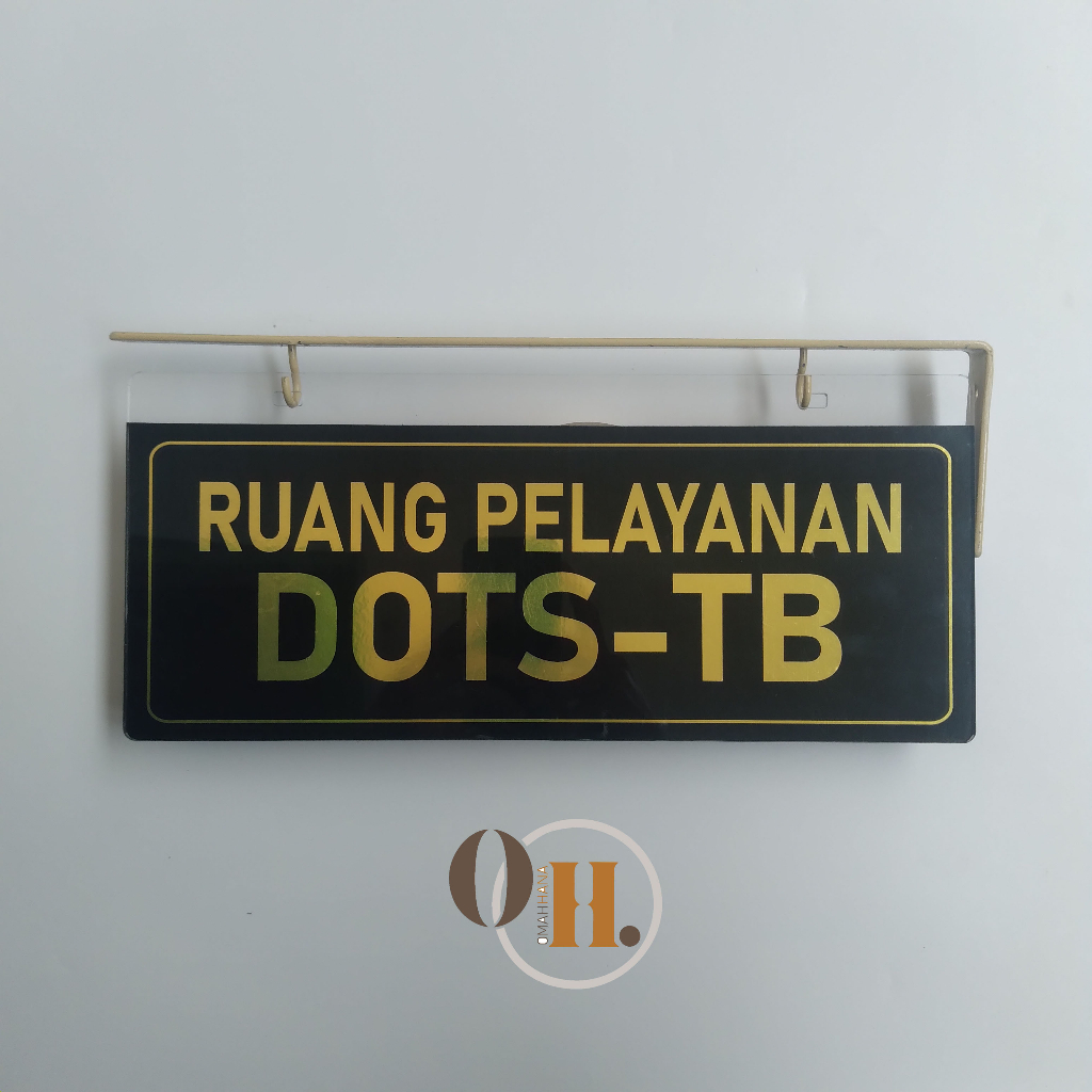 

Papan Nama Ruangan Akrilik DOTS TB - Nama Ruang Puskesmas Klinik dan RS