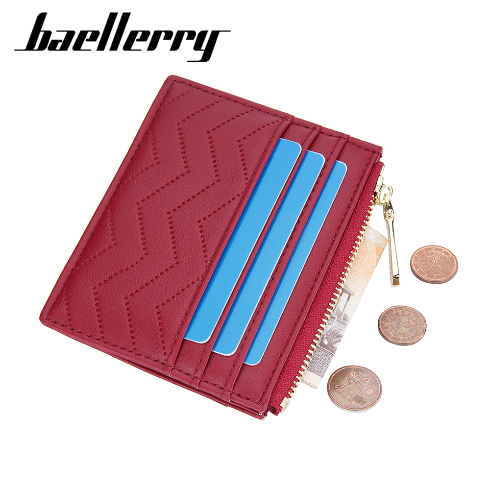 BAELLERRY NR098 Dompet Kartu Wanita Bahan Kulit PU Leather Premium WATCHKITE WKOS