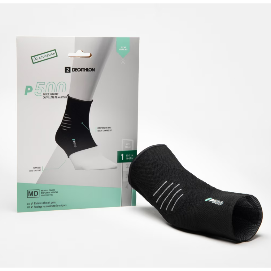 TARMAK P500 Pelindung Pergelangan Kaki Adult Ankle Brace