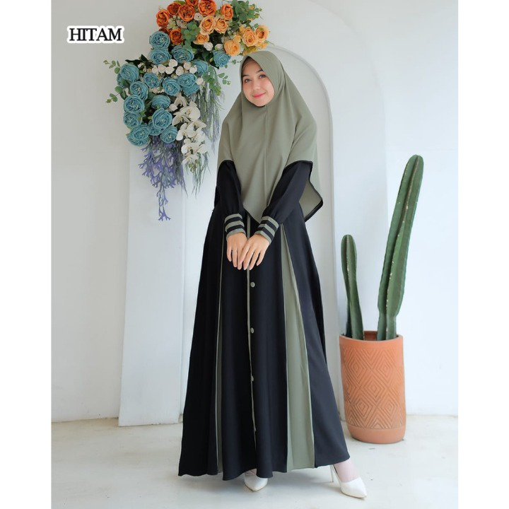 MODEL GAMIS TERBARU GAMIS MUSLIM SYARI 2025 SET HIJAB GAMIS MUSLIM PEREMPUAN GAMIS DRESS