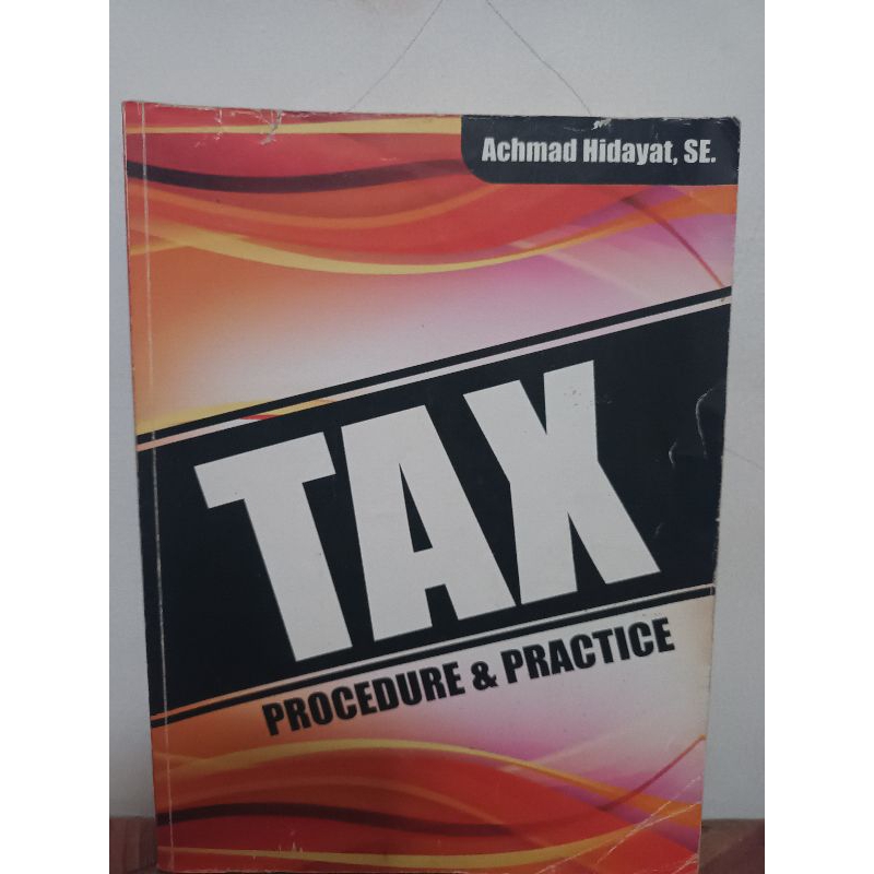 

Preloved Buku Tax procedure & practice