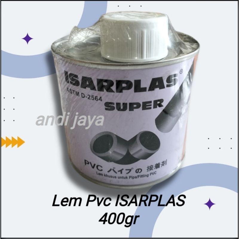 

Lem Pvc ISARPLAS Super 400 gr / Lem Pipa ISARPLAS / Lem Pipa FOX 400 gr