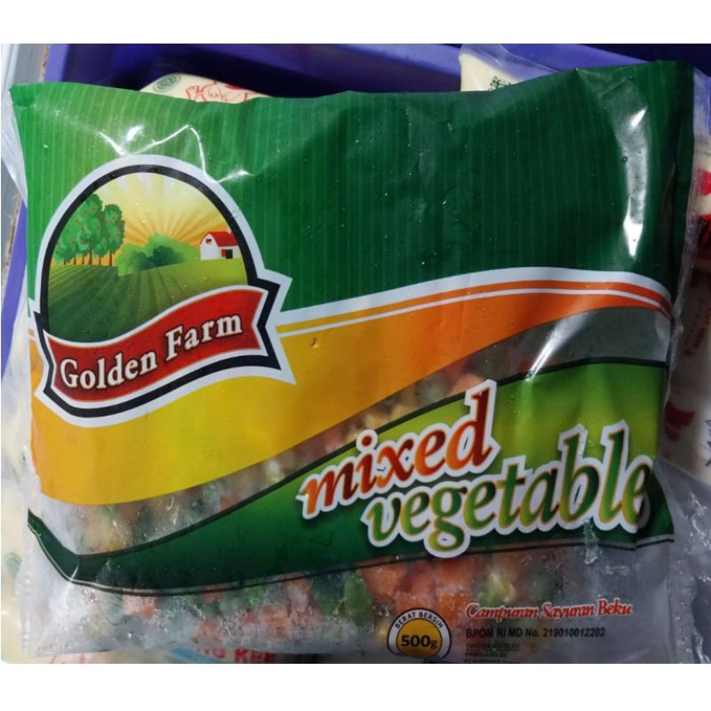 

Golden farm mixed vegetables /corn kernel /green peas