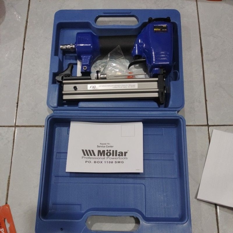 MOLLAR Air nailer F30 / Mollar mesin paku tembak F30