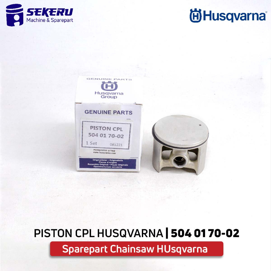 PISTON SET HQ272 HUSQVARNA  504 01 70-02