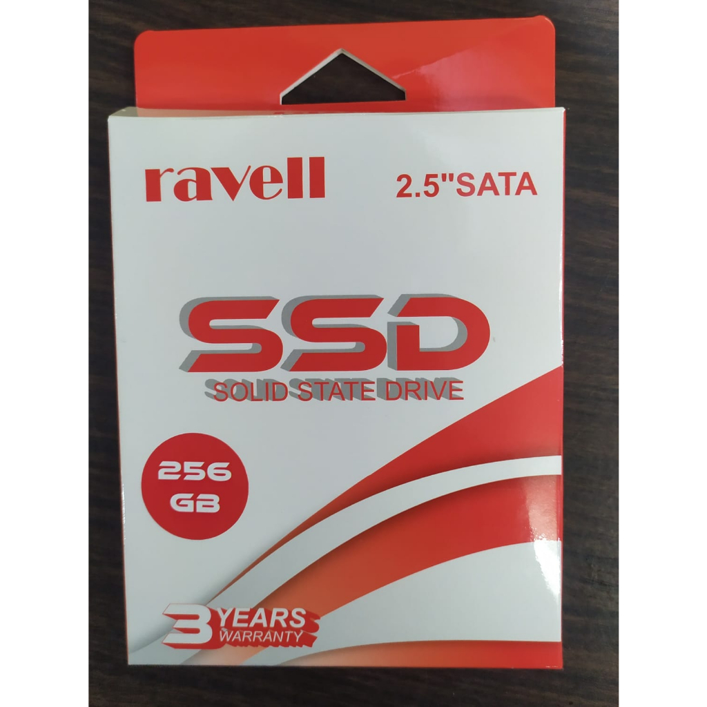 SSD RAVELL 256GB SATA III 2,5&quot; GARANSI 3 TAHUN