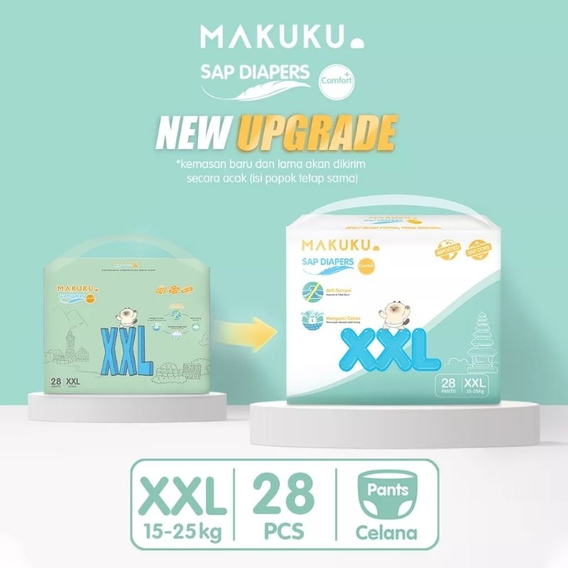 Makuku SAP Diapers Comfort+/Tape/Pants