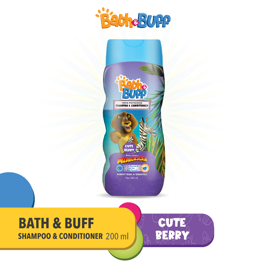 Bath &amp; buff shampo 200ml