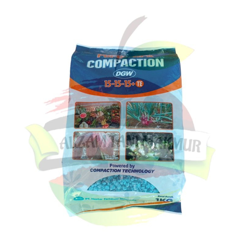 Pupuk NPK COMPACTION DGW 15 15 15 +TE isi 1 KG DGW