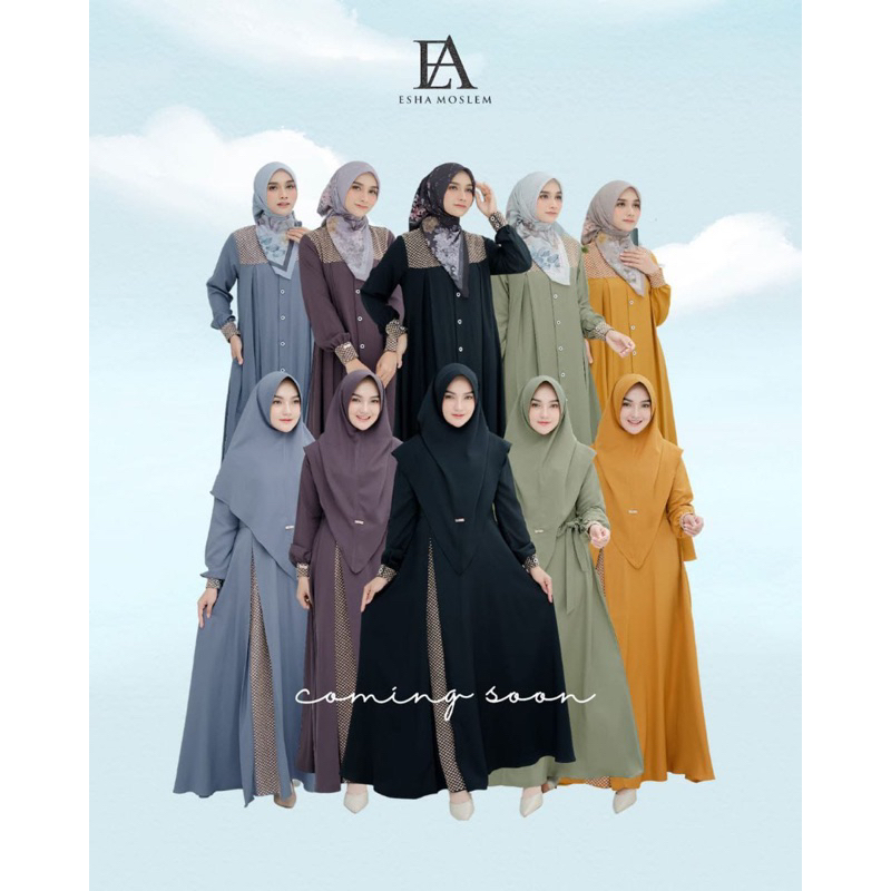 Ayanna & Anthea Abaya by Esha Moslem