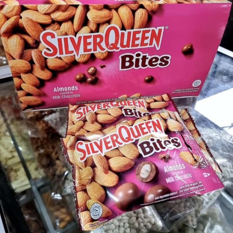 

Silverqueen bites almond 35gr