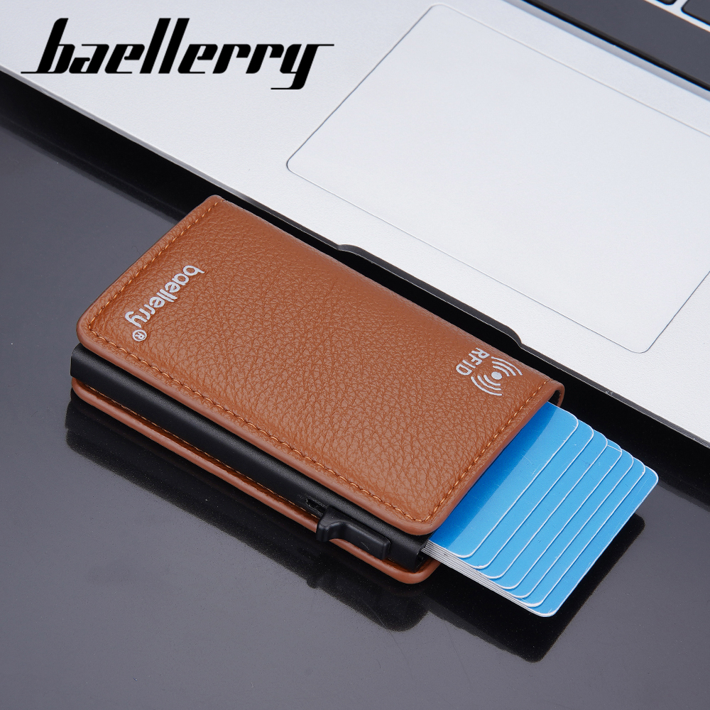 BAELLERRY K9301 Dompet Kartu Pria Bahan Kulit PU Leather Premium WATCHKITE WKOS