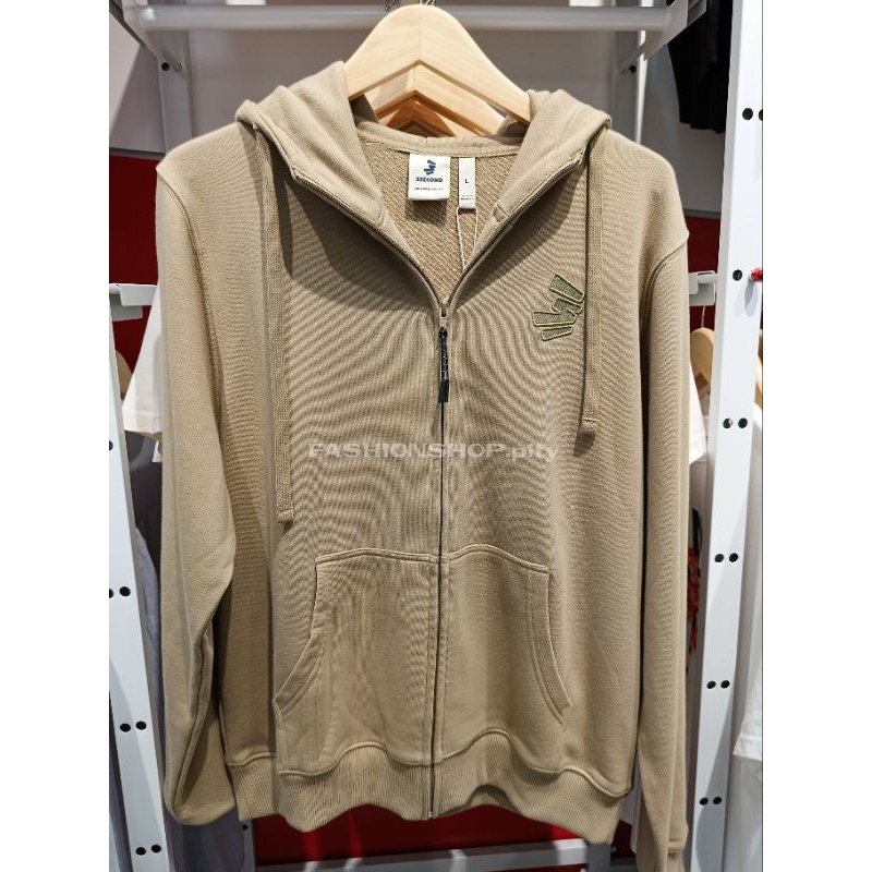 [100% ORIGINAL 0523] JAKET 3SECOND PRIA LOGO SIMPLE NEW ARRIVAL TER BEST SELLER WARNA HITAM DAN CREA
