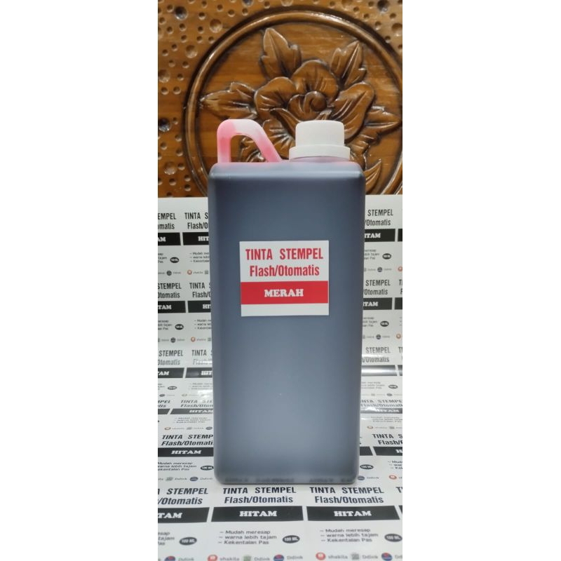 

TINTA STEMPEL FLASH/WARNA MERAH