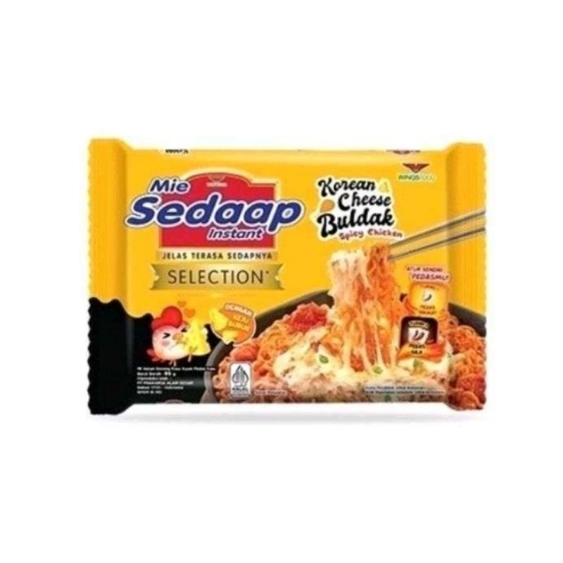 

sedaap Korean cheese buldak 86 gr