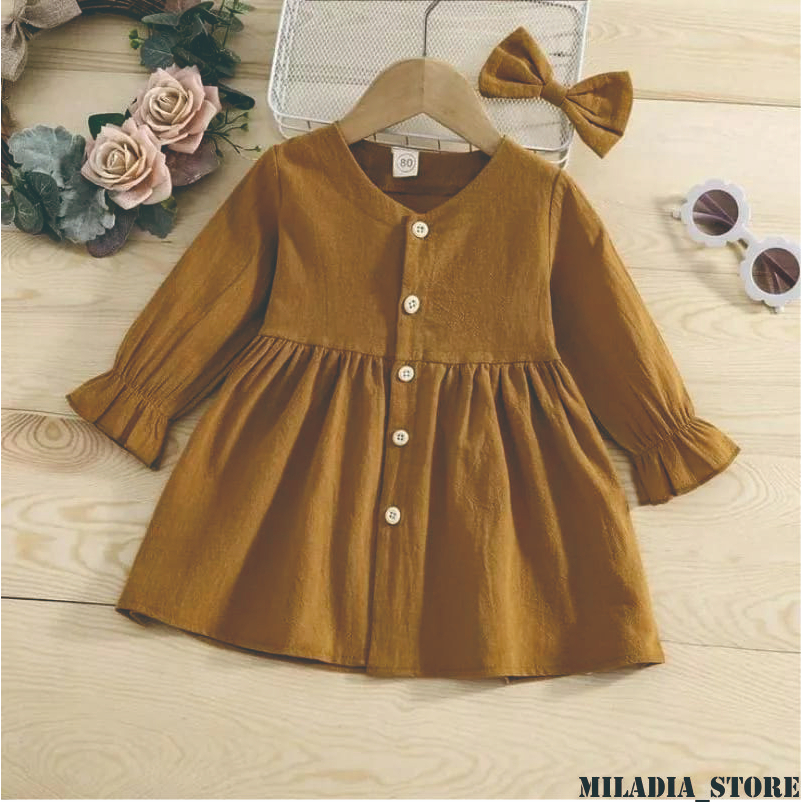 M_s 01 Dress Anak Perempuan Terbaru 1 Tahun Sampai 6 Tahun