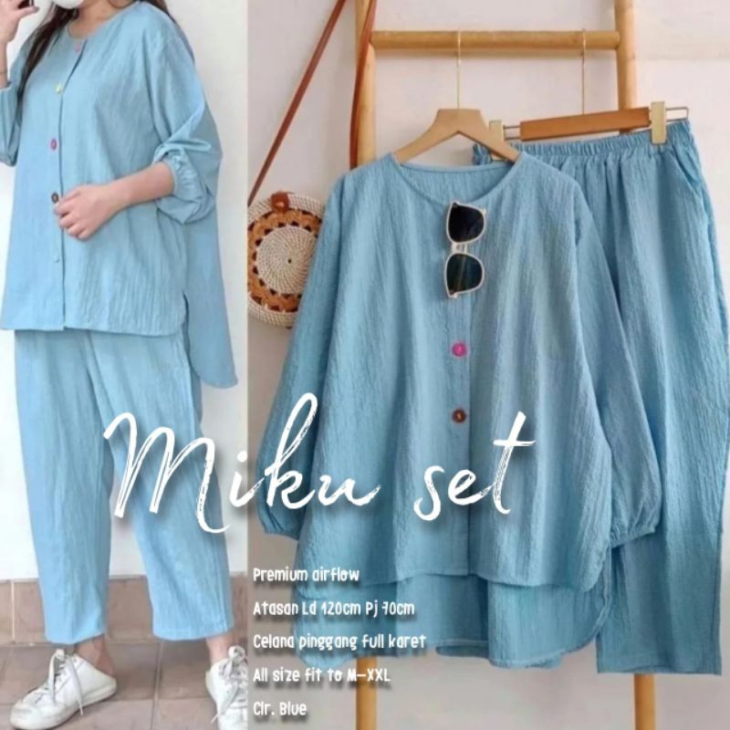 MIKU SETELAN BAJU WANITA TERBARU