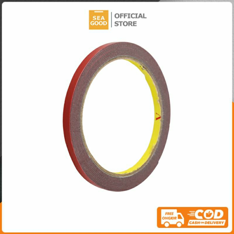 

Lakban Selotip Double Tape 3 Meter 1 PCS 3 m x 6 mm