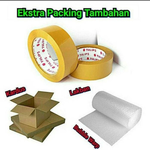 

KARDUS DAN BUBLE WRAP EXTRA UNTUK TAMBAHAN PACKING