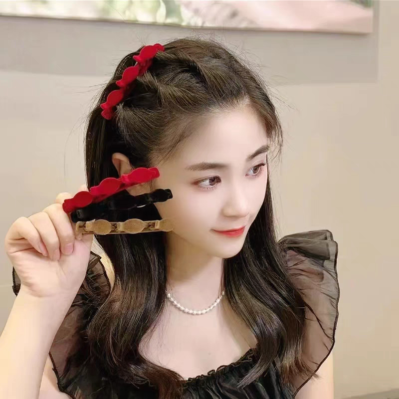 JEPIT RAMBUT BELUDRU 3 IN 1 JEPITAN PONI KEPANG / JEPITAN BLUDRU / JEPIT RAMBUT KOREA / HAIR PIN