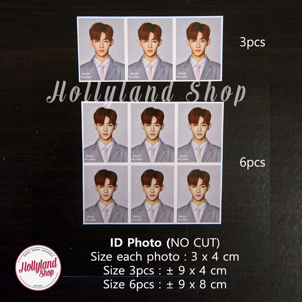 ID Photo Pass foto ZEROBASEONE Member Boys Planet ZB1 (5 lembar) Unofficial