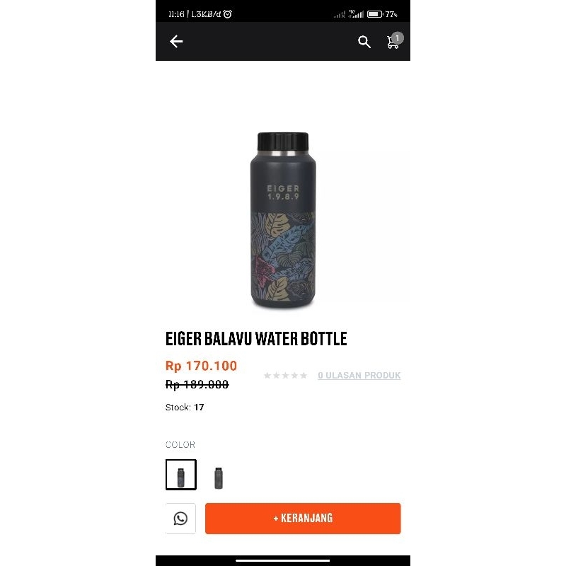 Tumbler Eiger