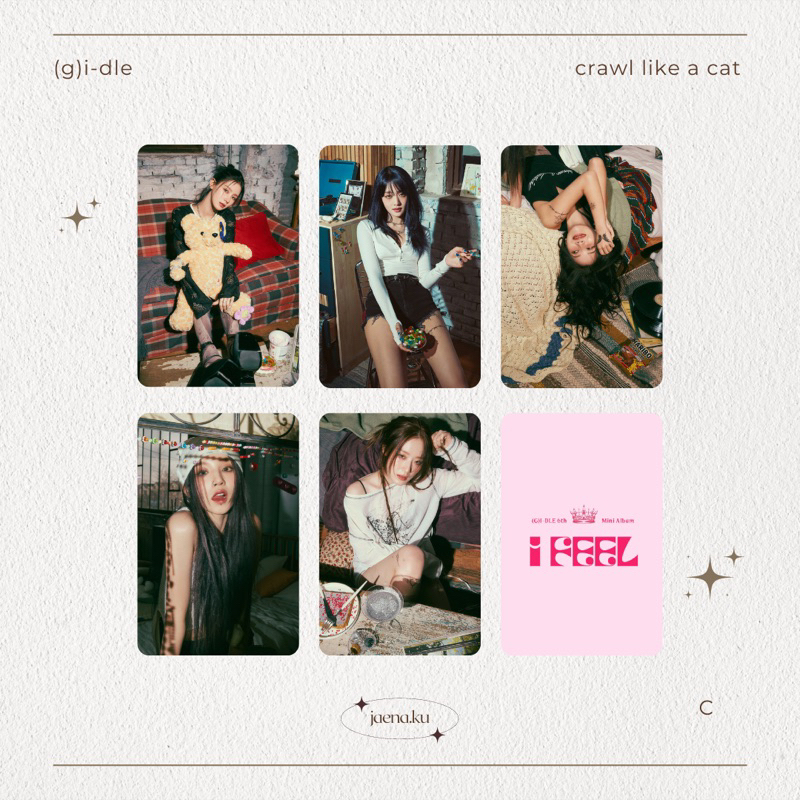 [(G)-IDLE] PHOTOCARD I FEEL (G)I-DLE