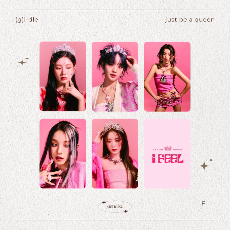 [(G)-IDLE] PHOTOCARD I FEEL (G)I-DLE