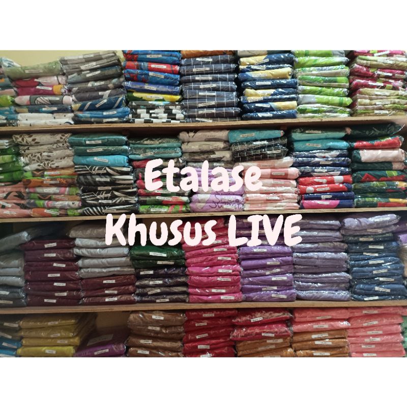 Khusus Nota Live Sprei Homemade