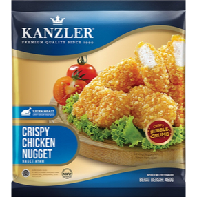 

Kanzler Crispy Chicken Nugget 450gram Bubble Crumbs