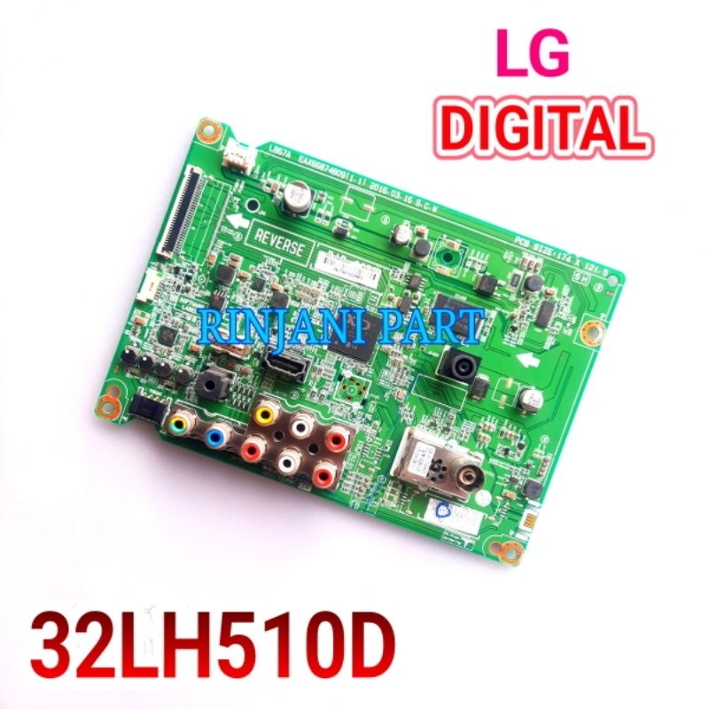MAINBOARD DIGITAL TV LED LG 32LH510D MB 32LH510D